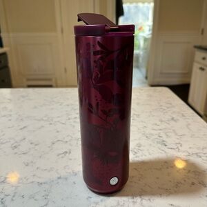 Starbucks Floral Insulated Travel Mug